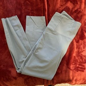 Lululemon Blue/green leggings, Size 10 Like New